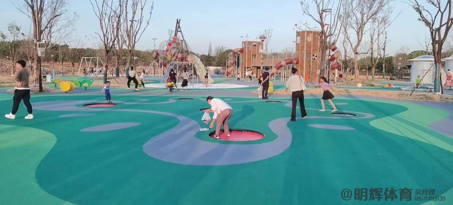 九江公园跑道是用什么材料做成的